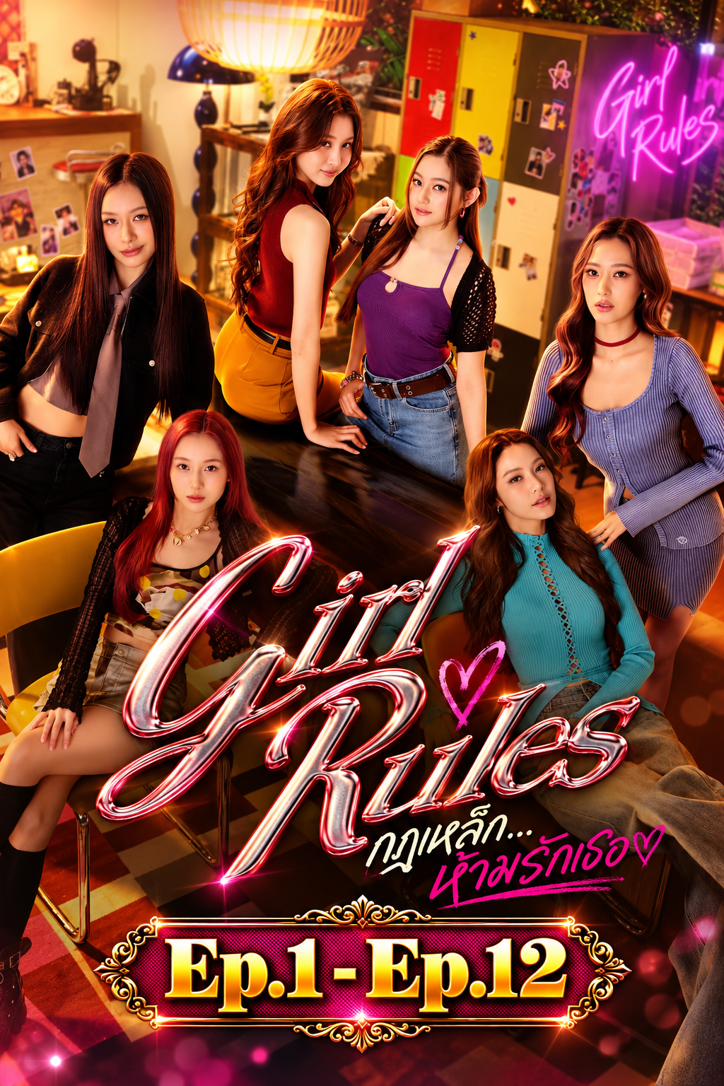 โปสเตอร์ กฎหลัก...ห้ามรักเธอ